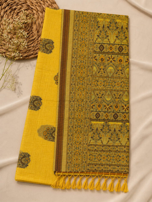 Authentic Bengal Handloom Cotton Saree