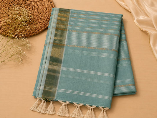 Jute Cotton Handloom Saree