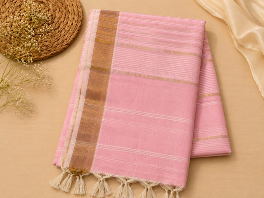 Jute Cotton Handloom Saree